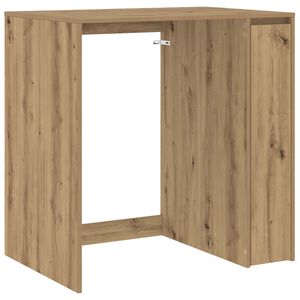 vidaXL Шкаф за пералня със съхранение Дъб артизан 87 x 60 x 89 см