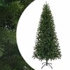 vidaXL С изкуствено коледно дърво Зелен 180 cm ПВЦ, ПЕ и стомана