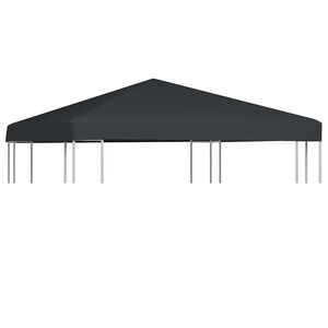 vidaXL Покрив за шатра, 310 г/м&sup2;, 3x3 м, сив