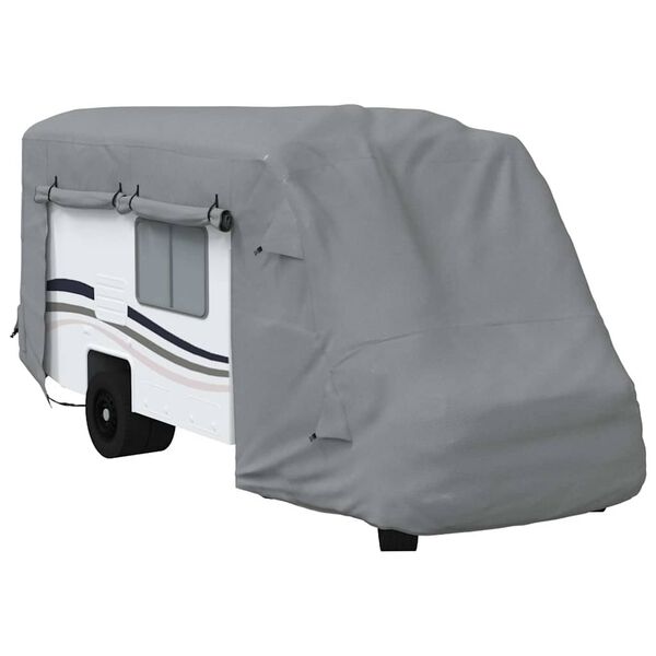 vidaXL Motorhome Covers Grey 570x235x275 cm Нетъкана материя