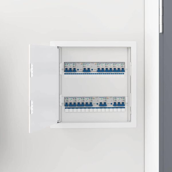 vidaXL Панели за достъп Бяло 30 x 30 cm ABS пластмаса