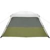 vidaXL Семейна палатка с LED 6-местна светлозелен бързо освобождаване