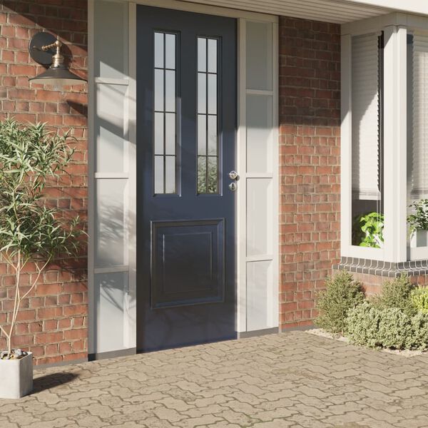 vidaXL Фолио за прозорци статично бял мат 90x500 см PVC