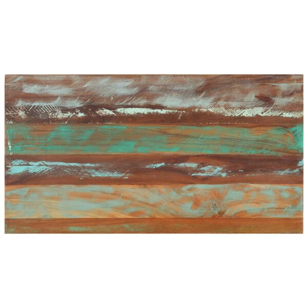 vidaXL Бар маса, 112x60x108 см, регенерирано дърво масив
