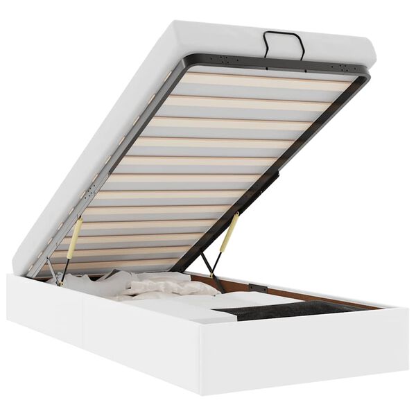 vidaXL Османска рамка за легло без матрак, 80x200 см, изкуствена кожа