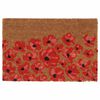 vidaXL Изтривалка за врата натурална 40x60 см тъфтинг кокосови влакна