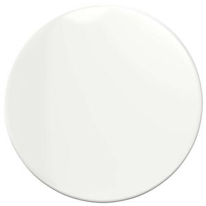 vidaXL Топ за маса &Oslash; 30 x 1,5 cm Кръгла Инженерна дървесина Бял гланц