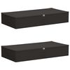 vidaXL Кутия за съхранение 2 pcs Антрацит 100 x 50 x 18 см