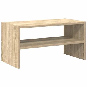 vidaXL Стелаж за обувки, стифиращи, дъб сонома, 60x30x30,5 см