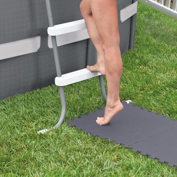 Intex Свързващи подплатени протектори за под 8 бр 50x50x0,5 см 1,9 м²