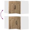 vidaXL Кухненски шкаф Kalmar Дъб 57 x 57 x 40 см Инженерно дърво