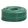 vidaXL Градински маркуч зелен 1" 50 м PVC