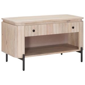 vidaXL Пейка за обувки с чекмедже с рафт 85 x 37 x 48 см