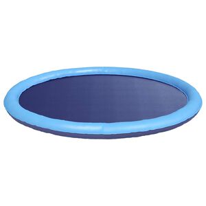 vidaXL Басейн за пръскане за деца и кучета Синьо &Oslash;150 x 10 см ПВЦ