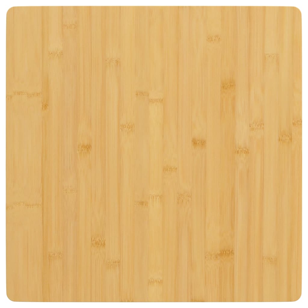 vidaXL Плот за маса 50x50x1,5 см бамбук