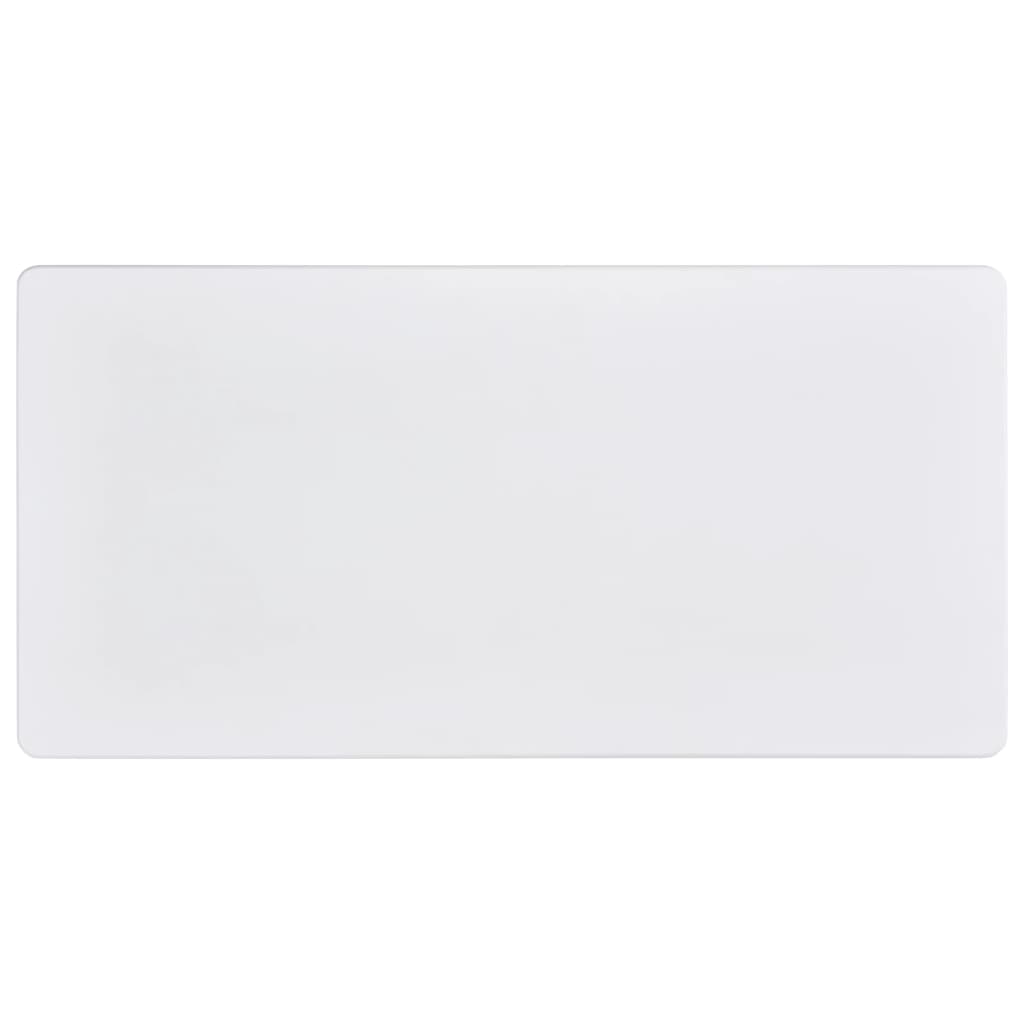 vidaXL Бар маса, бяла, 120x60x110 см, МДФ