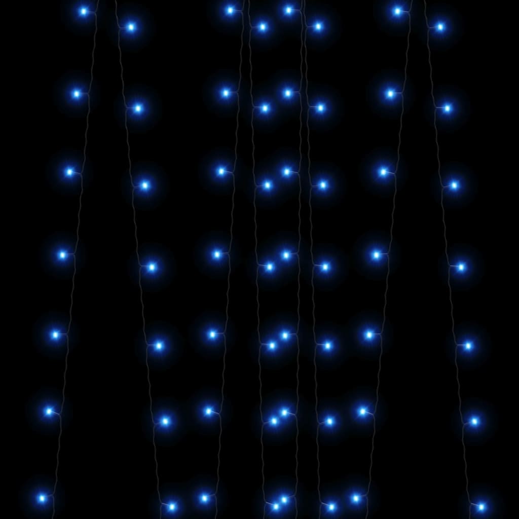 vidaXL Соларни лампички 2 бр 2х200 LED сини за закрито/открито