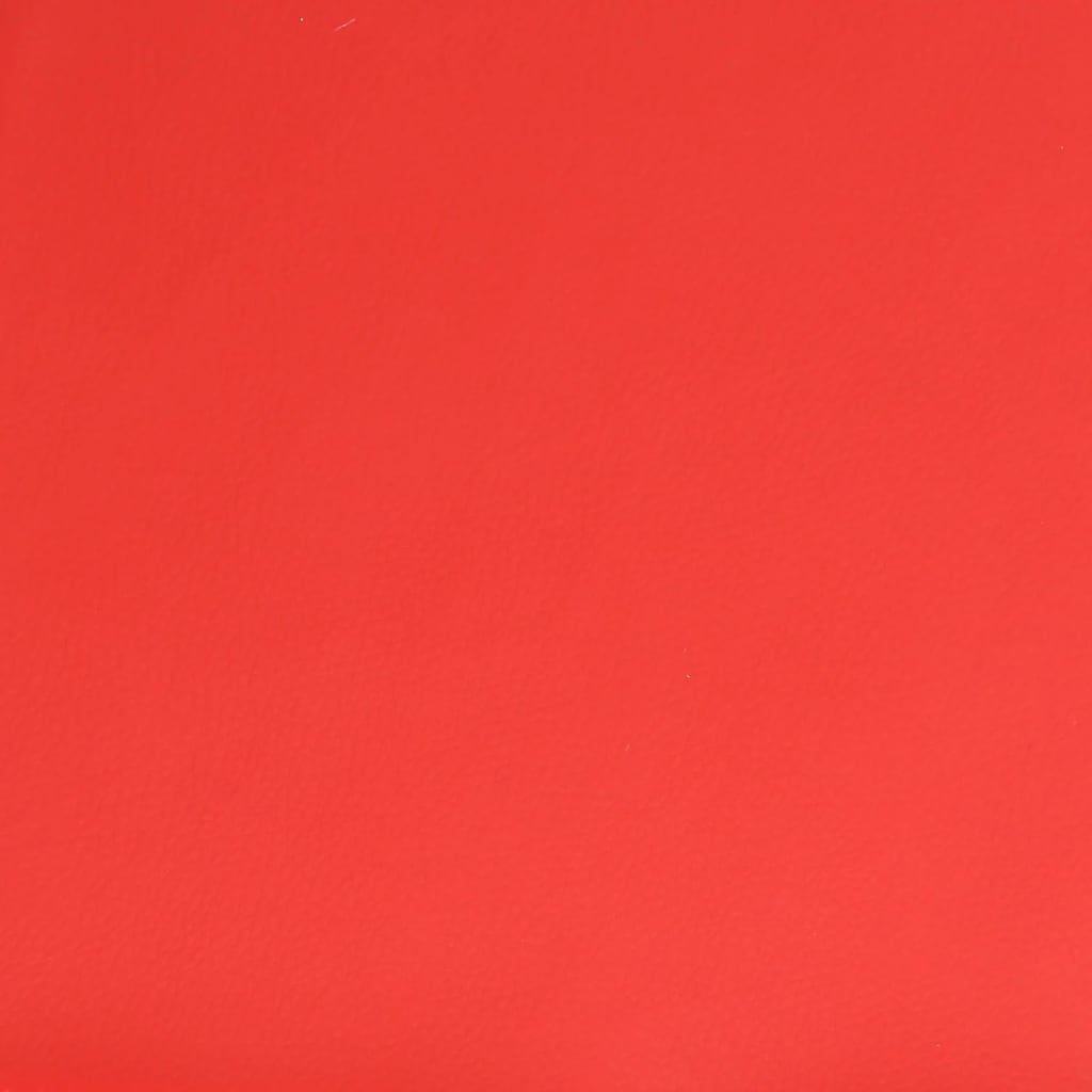 vidaXL Табуретка, червена, 60x60x36 см, изкуствена кожа