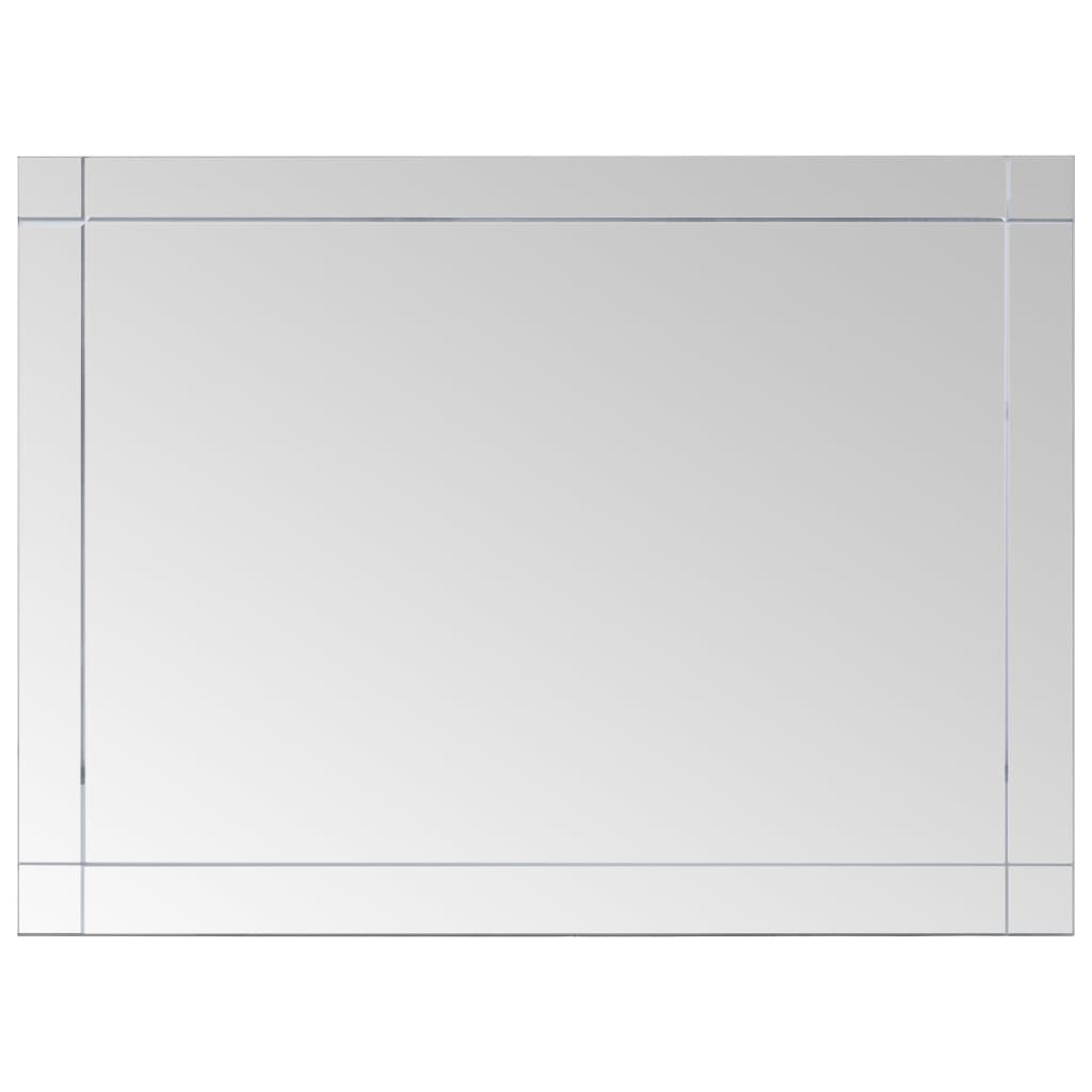 vidaXL Стенно огледало, 60x50 см, стъкло