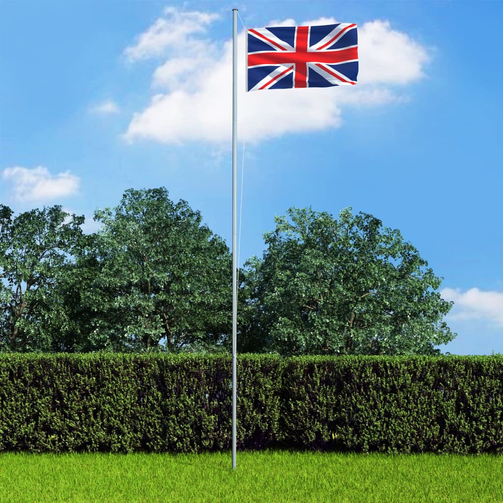 vidaXL Флаг на Обединеното кралство, 90x150 см