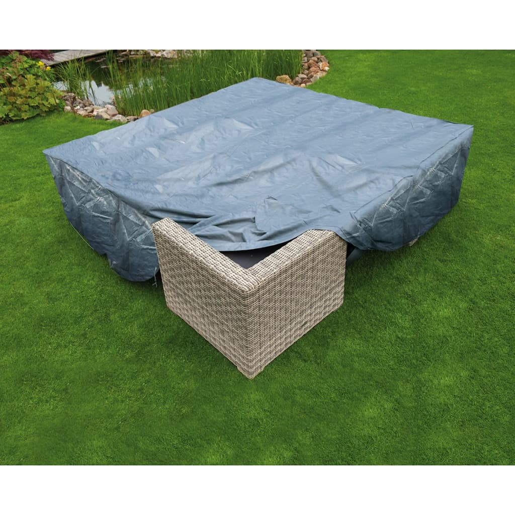 Nature Калъф за градинска мебел за ниска маса и столове 200x200x70 см