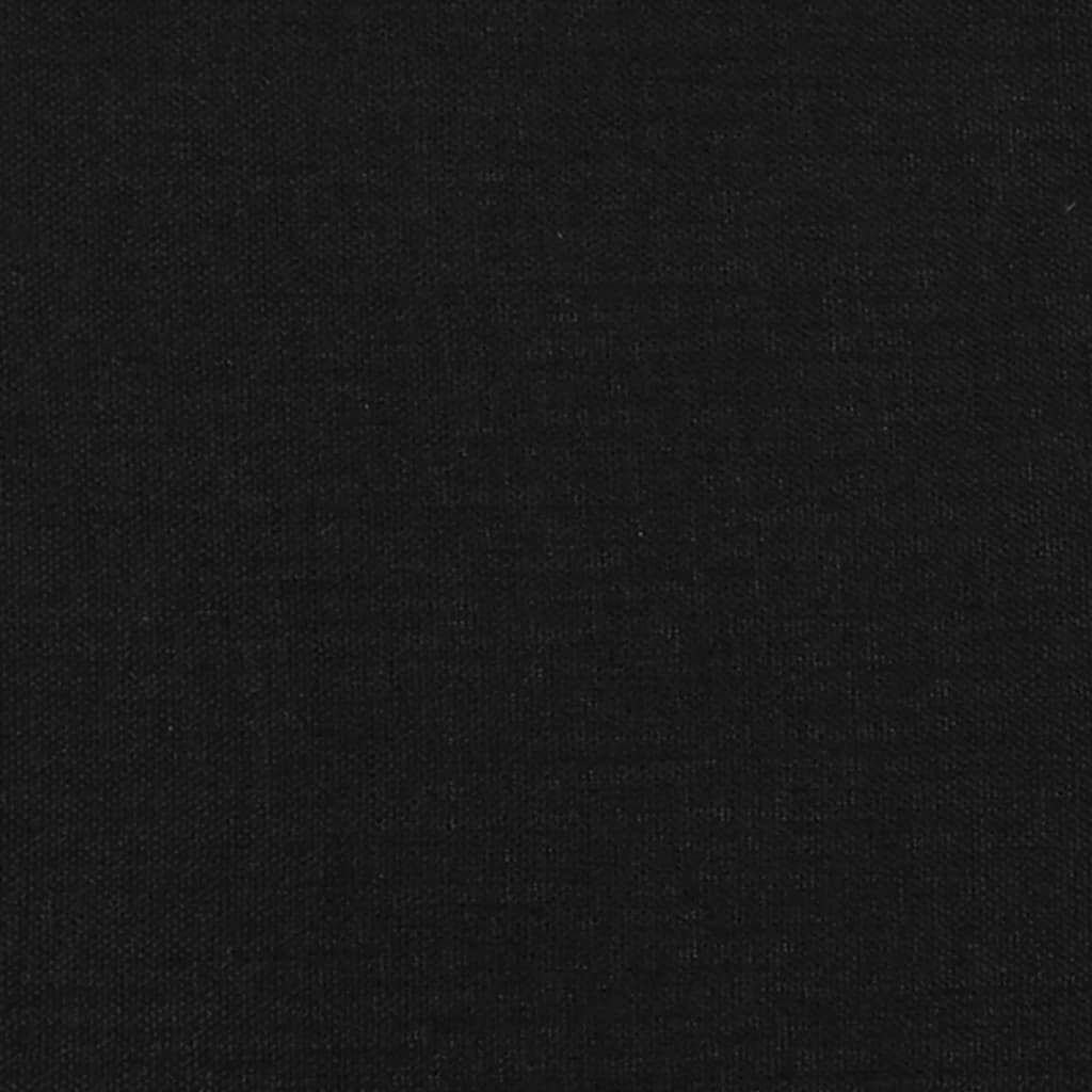 vidaXL Боксспринг легло с матрак и LED, черно, 120x190 см, плат