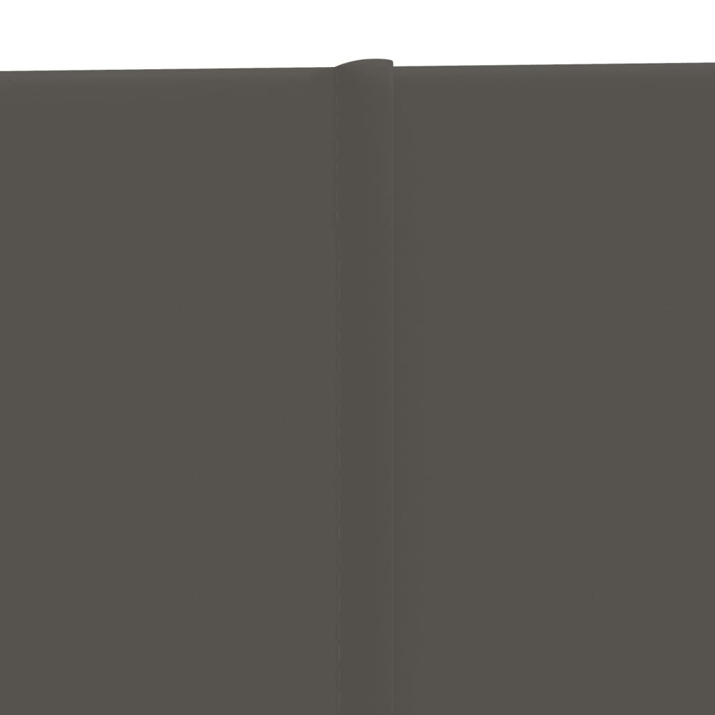 vidaXL Стенни панели, 12 бр, тъмносиви, 60x30 см, плат, 2,16 м²