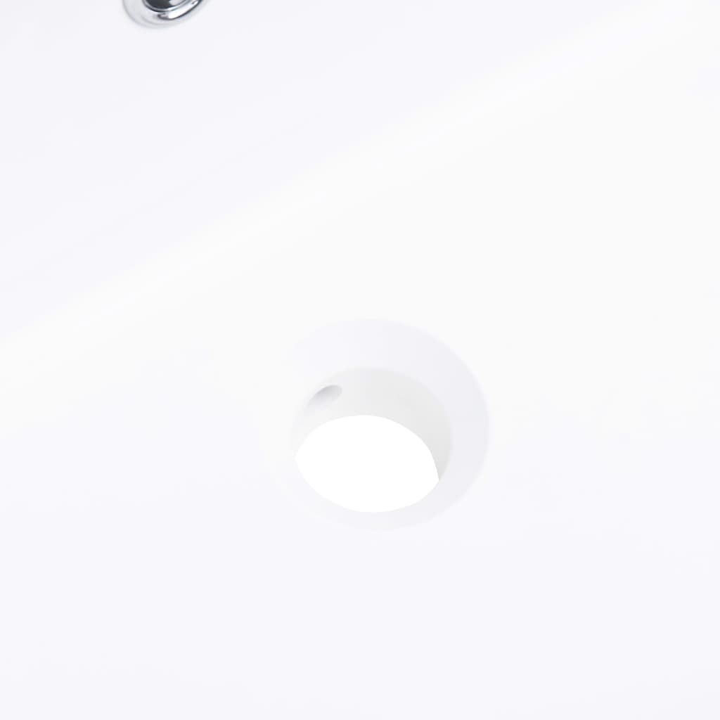 vidaXL Двойна мивка за вграждане, 1205x460x145 мм, SMC, бяла