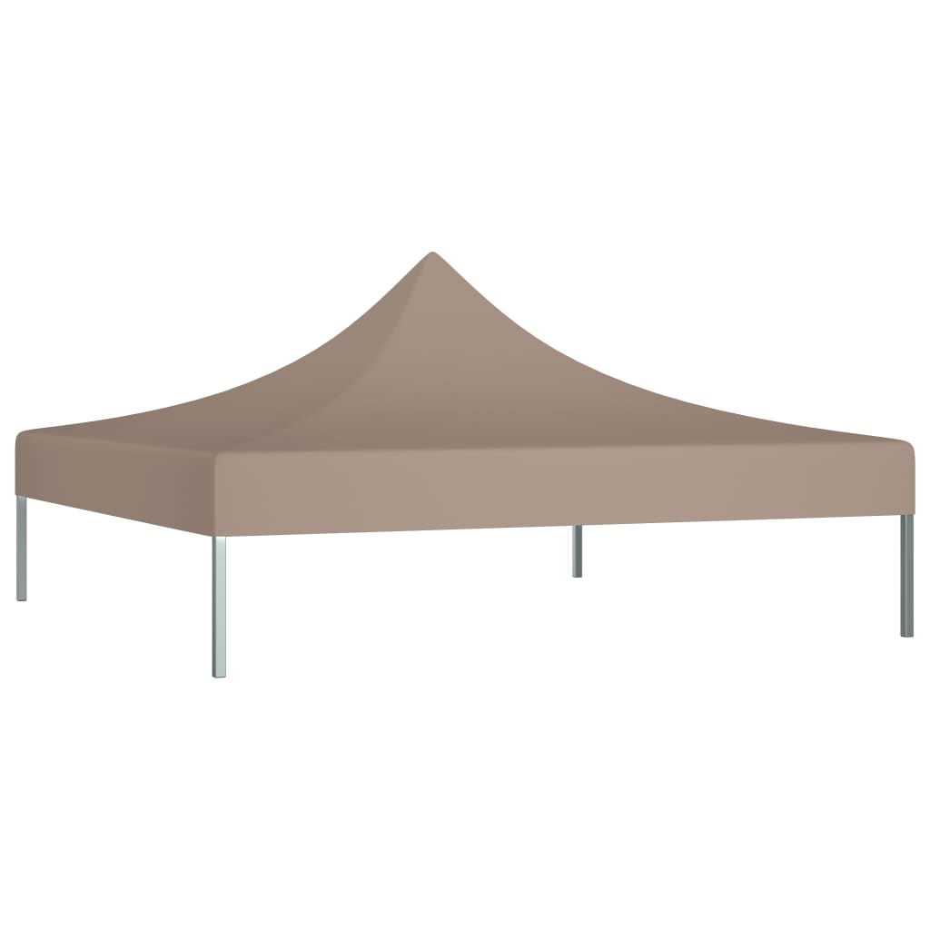 vidaXL Покривало за парти шатра, 3х3 м, таупе, 270 г/м²