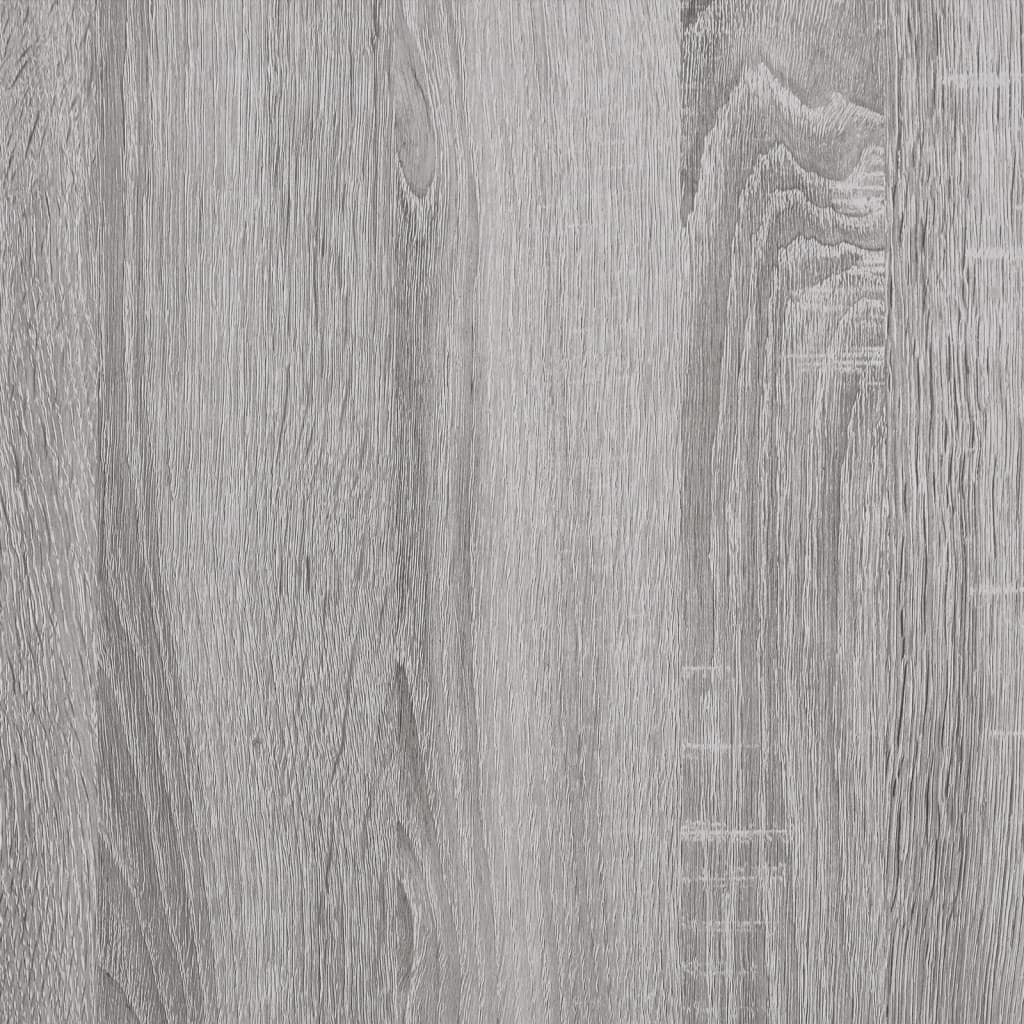 vidaXL Сайдборд, сив сонома, 70x30x80 см, инженерно дърво