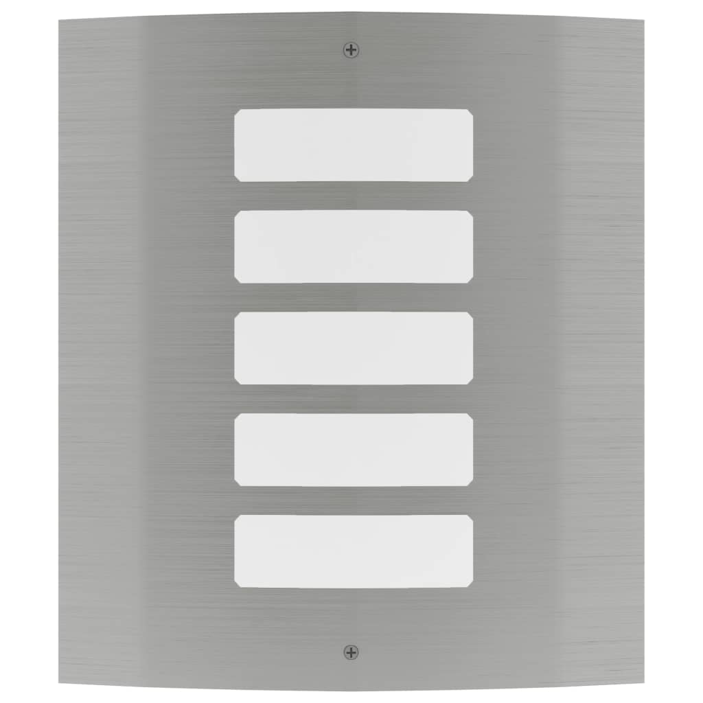 Стенна лампа от неръждаема стомана, водоустойчива