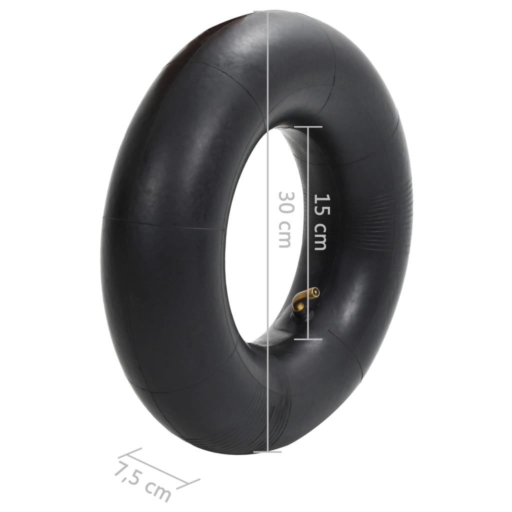 vidaXL Вътрешни гуми, 2 бр, 13x5,00-6, гума