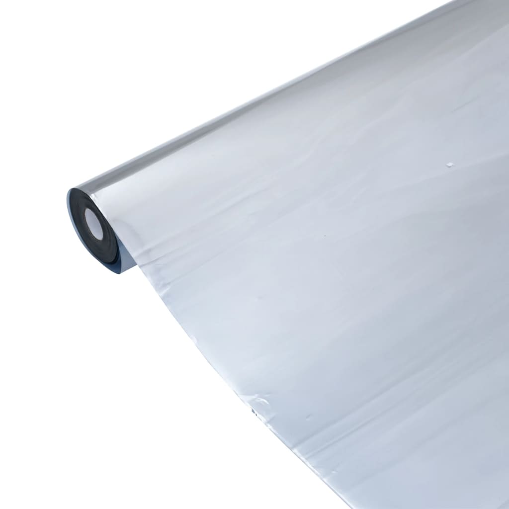 vidaXL Соларно фолио статично отразяващ ефект сребристо 45x2000 см PVC