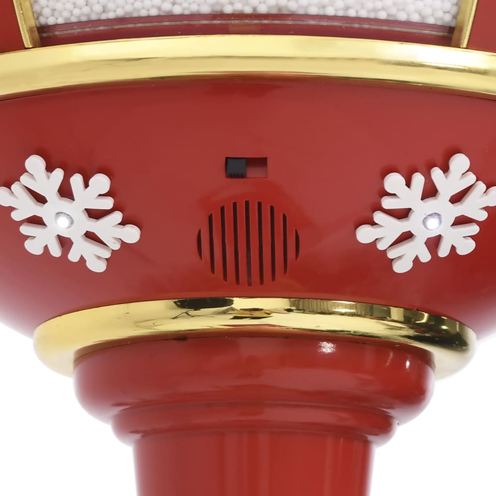 vidaXL Коледна улична лампа с Дядо Коледа, 175 см, LED