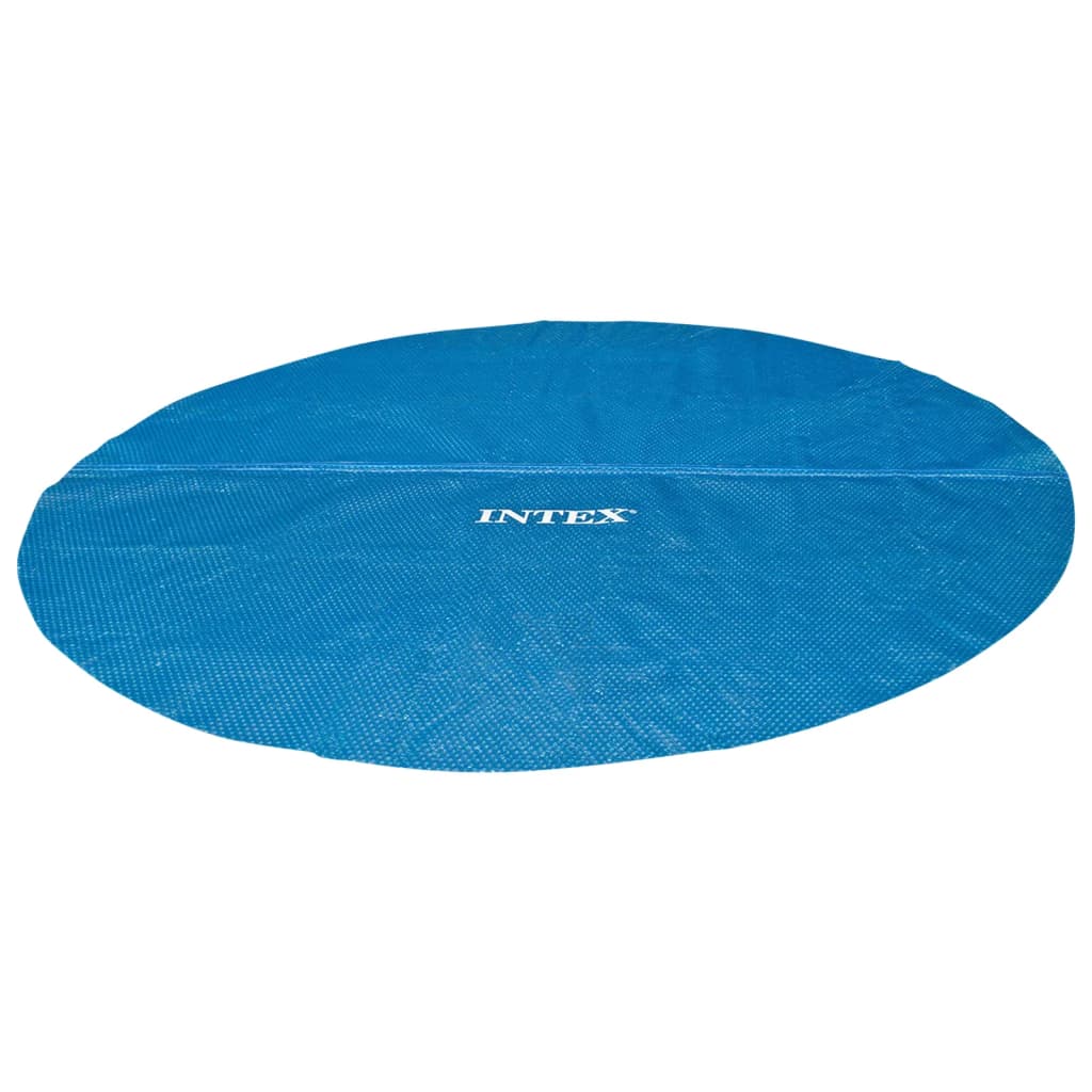 Intex Соларно покривало за басейн, синьо, 348 см, полиетилен