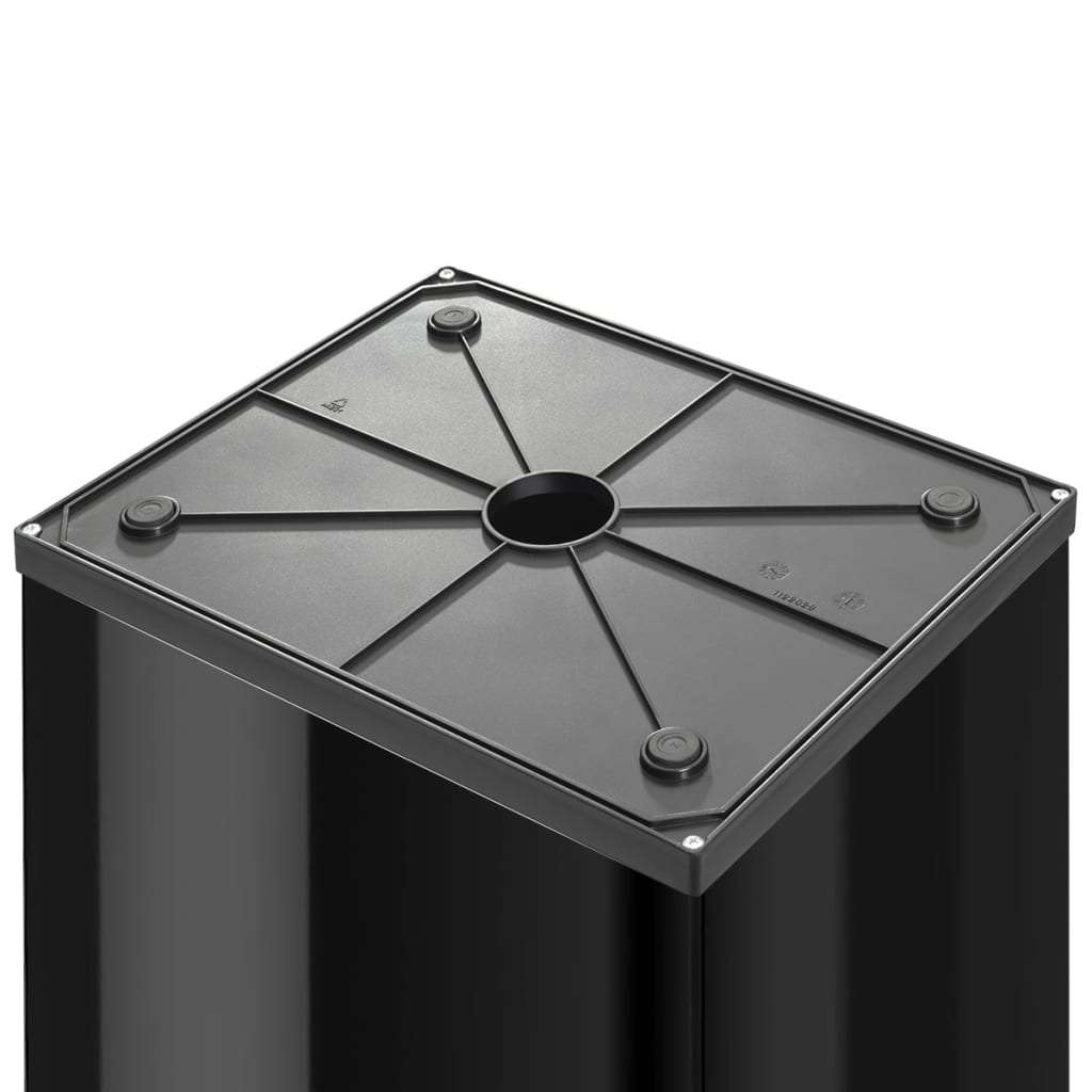 Hailo Кош за отпадъци Big-Box Swing, размер XL, 52 л, черен, 0860-241