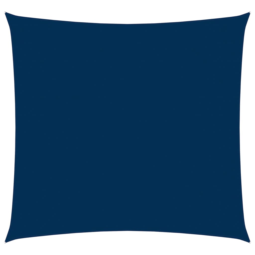 vidaXL Платно-сенник, Оксфорд плат, квадратно, 3,6x3,6 м, синьо