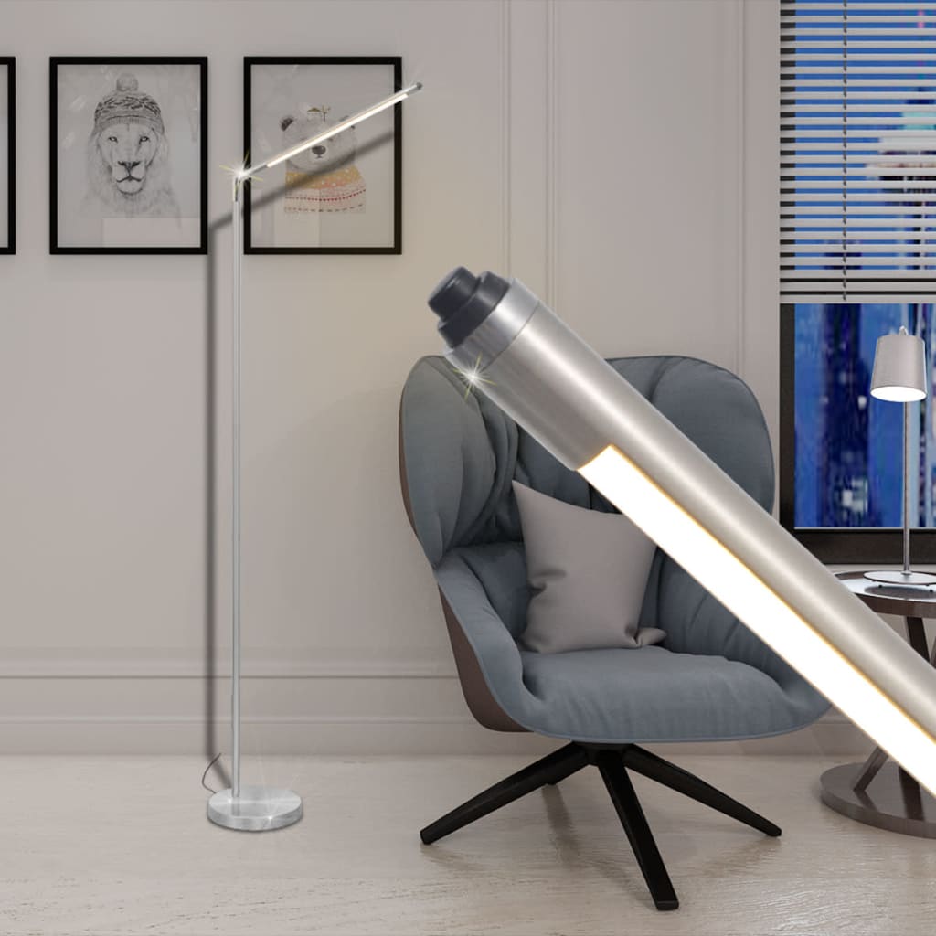 vidaXL затъмняваща се LED подова лампа 65 W