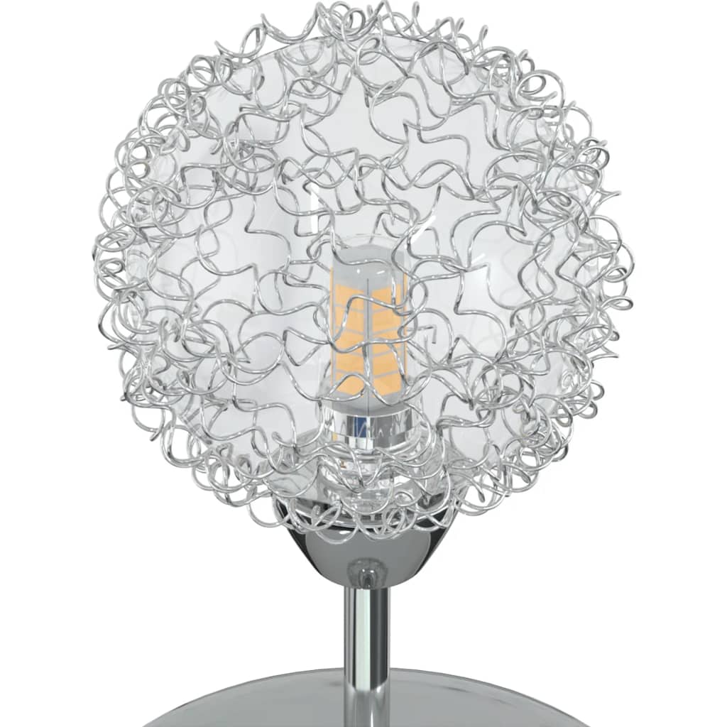 vidaXL Лампа за таван с мрежести телени абажури за 5 LED крушки G9