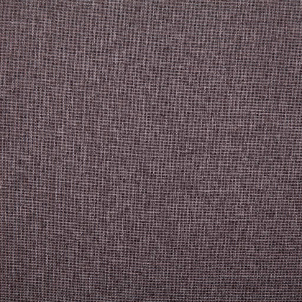 vidaXL Комплект дивани, 2 части, текстил, таупе