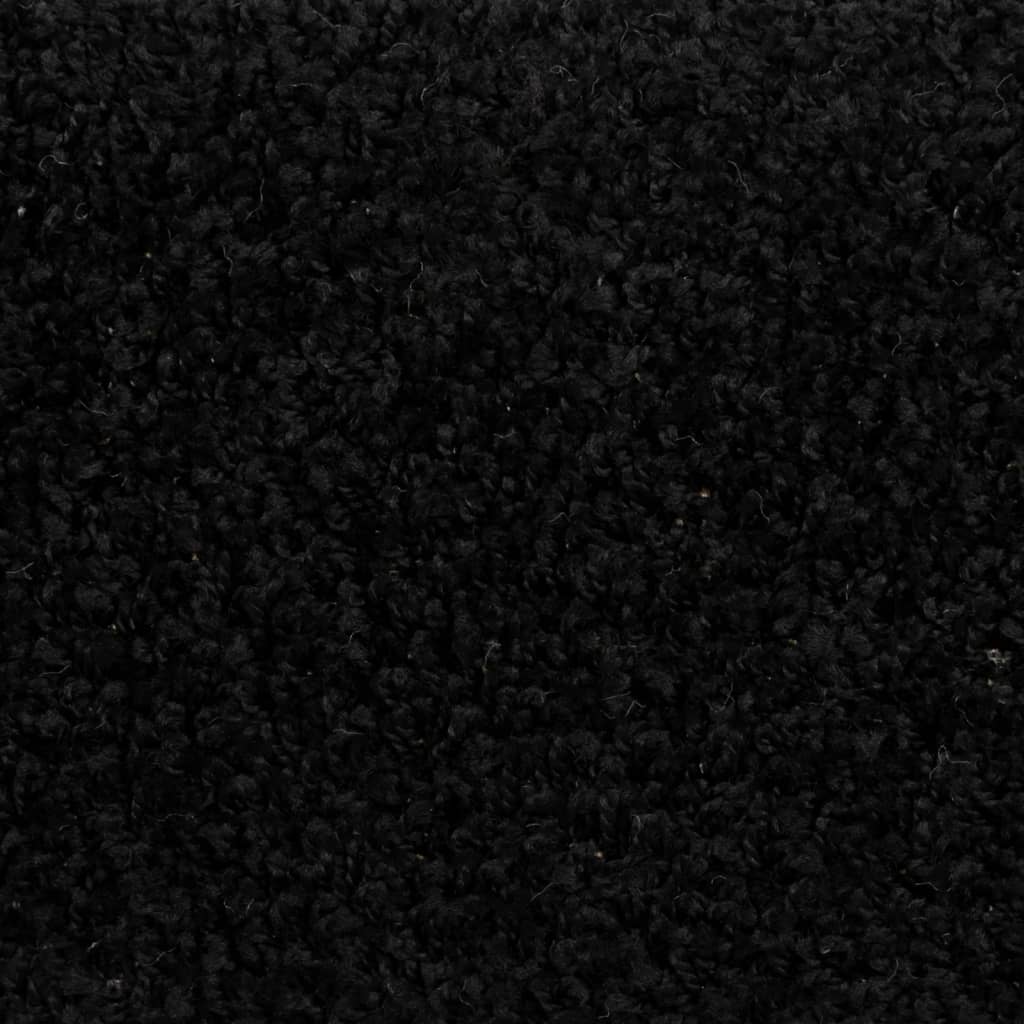 vidaXL Стелки за стъпала, 10 бр, 65x21x4 см, черни