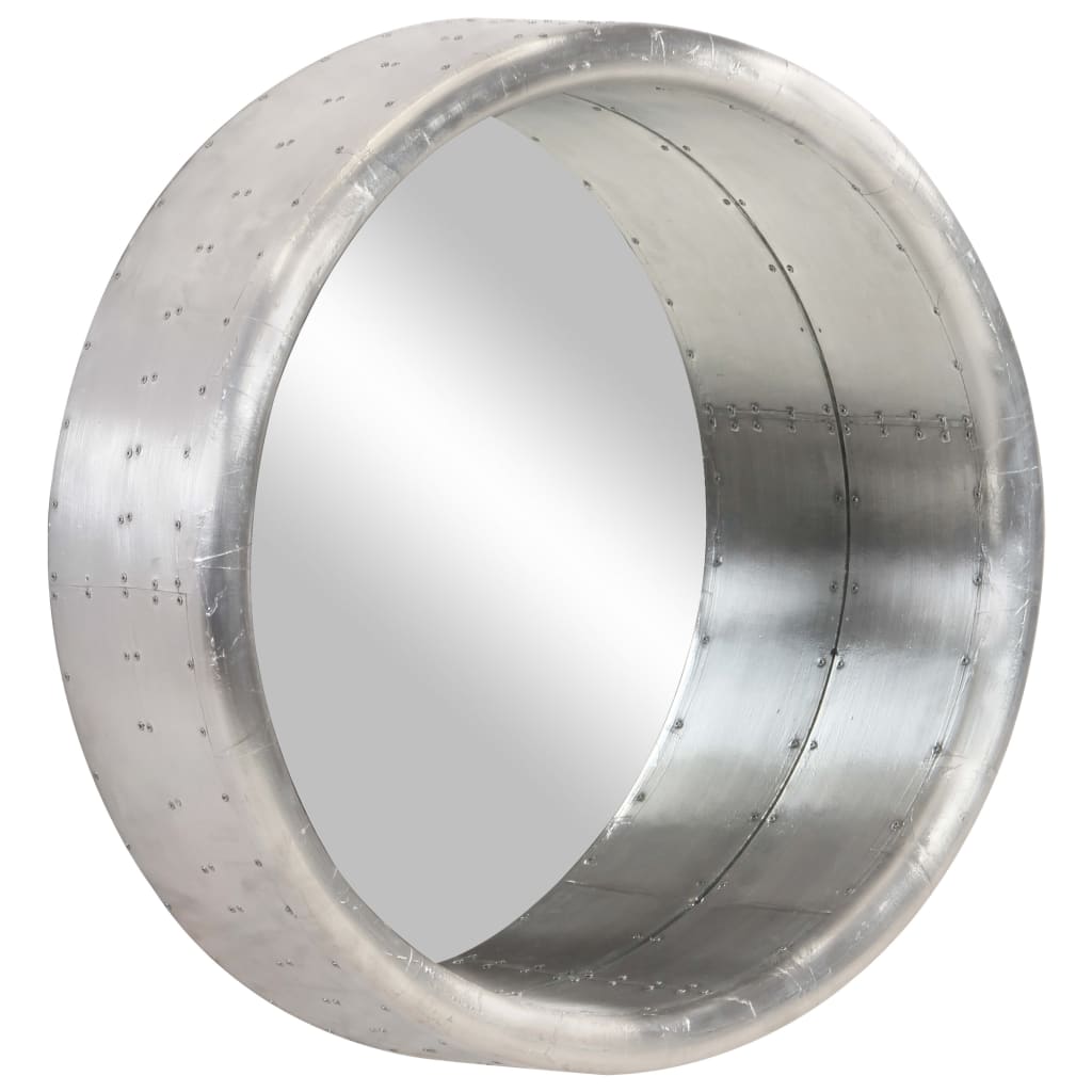vidaXL Огледало Aviator, 68 см, метал