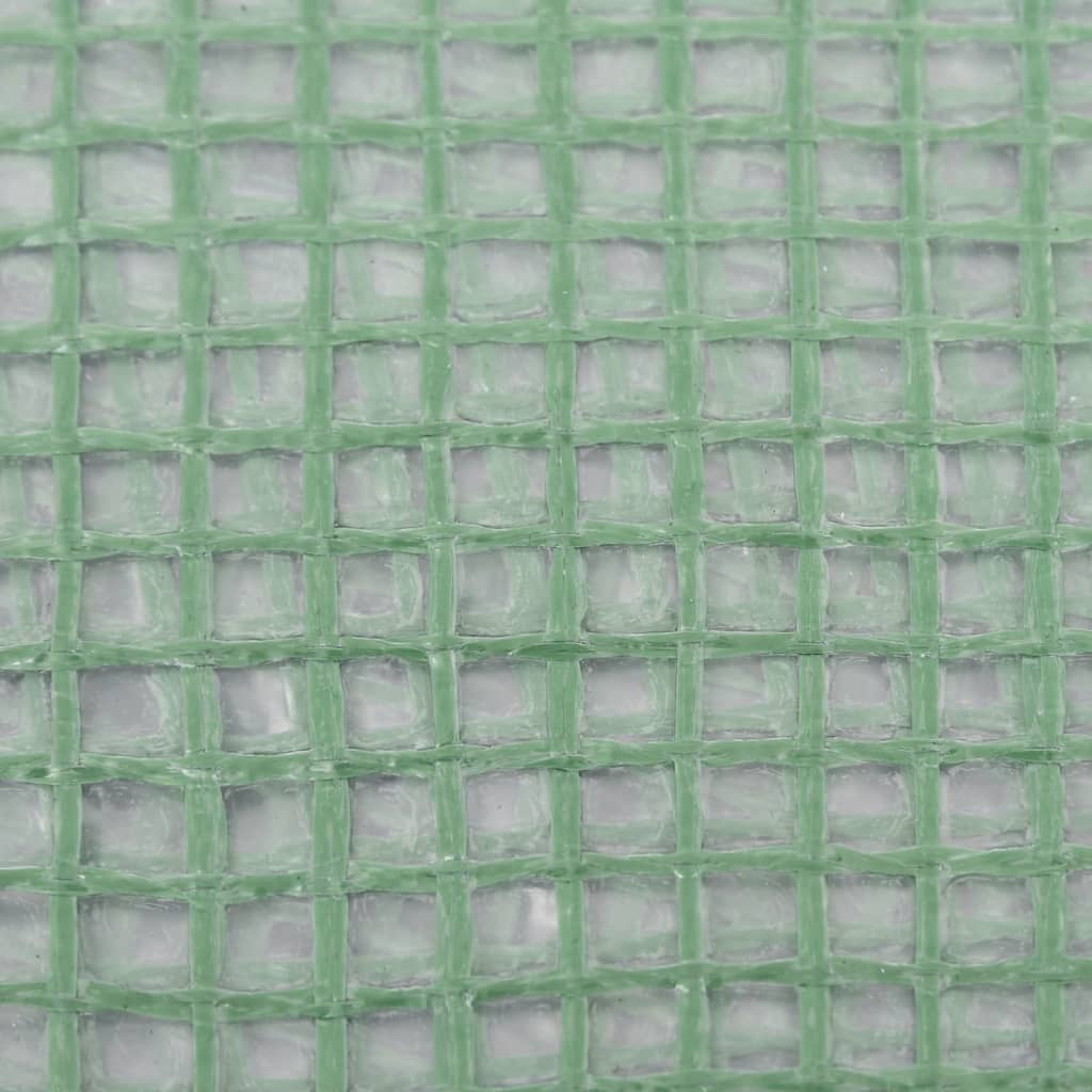 vidaXL Резервно покривало за парник (16 м²), 400x400x200 см, зелено