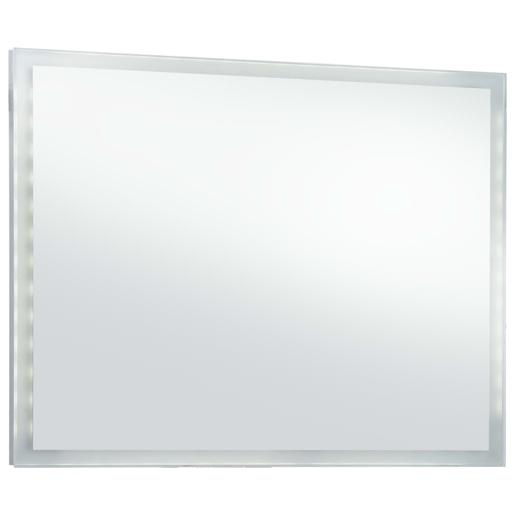 vidaXL LED стенно огледало за баня 100x60 см
