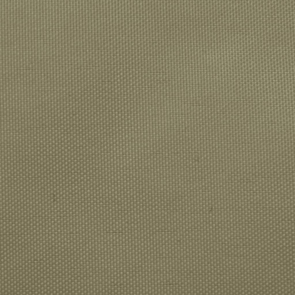 vidaXL Платно-сенник, Оксфорд текстил, правоъгълно, 3x5 м, бежово