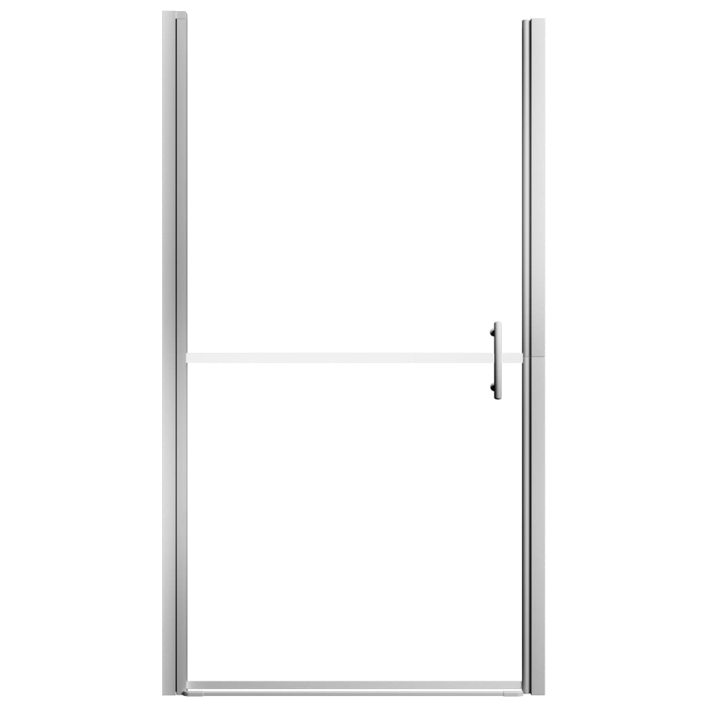 vidaXL Врата за душ, матирано закалено стъкло, 100x178 см