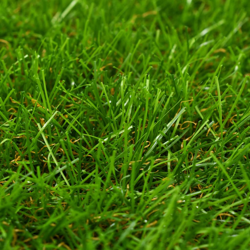 vidaXL Изкуствена трева, 1,33x10 м/40 мм, зелена