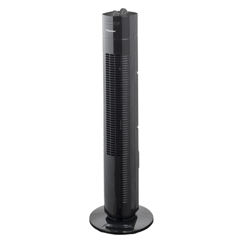 Bestron Вентилатор тип кула с таймер, 75 см, 50 W, черен, AFT760Z