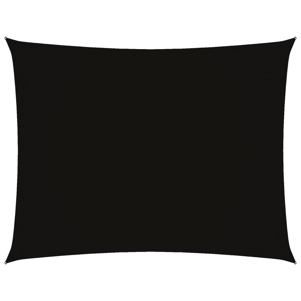 vidaXL Платно-сенник, Оксфорд текстил, правоъгълно, 2,5x4 м, черно