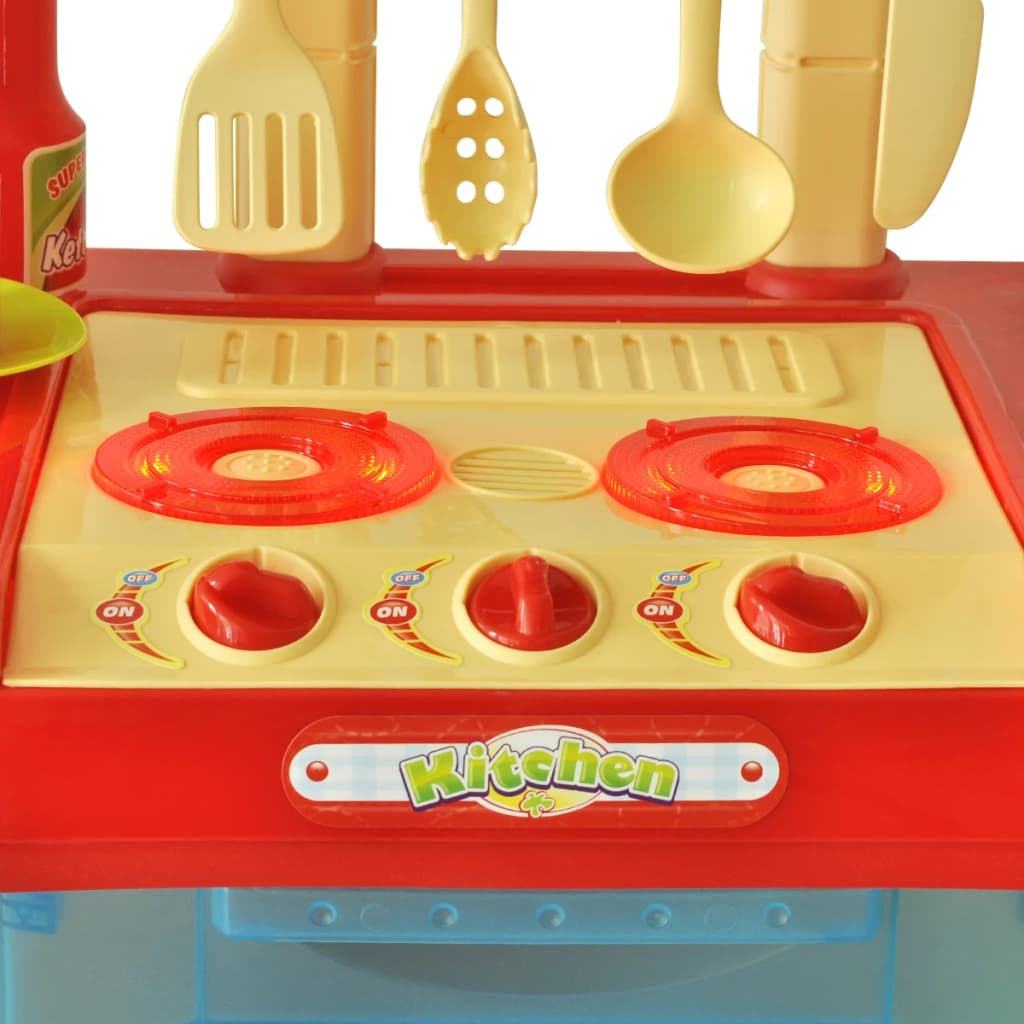 Детска кухня за игра със светлинни и звукови ефекти